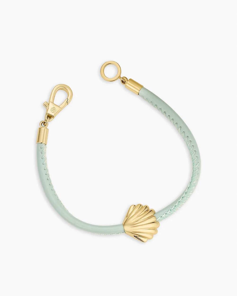 NEW GORJANA women's brooks scallop bracelet in gold